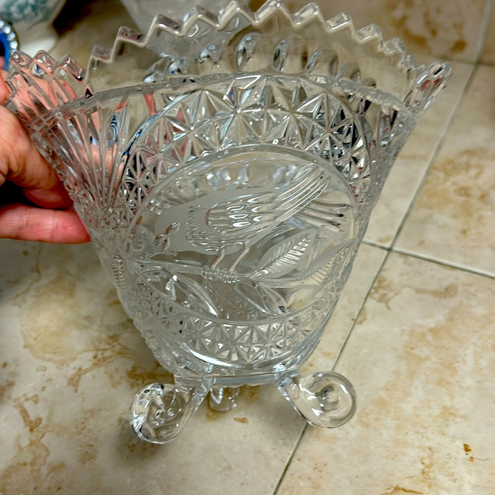 Hofbauer The Brydes  German cut crystal